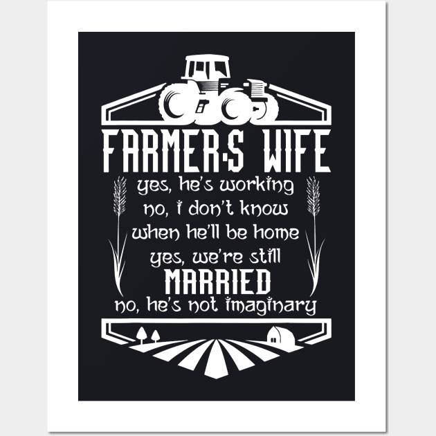 Farmers Wife Wall Art by Anite